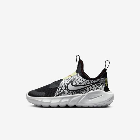 NIKE 耐吉 Flex Runner 2 JP PSV [DV3100-001] 中童 慢跑鞋 運動 休閒 舒適 黑白