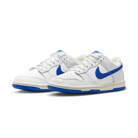 NIKE 耐吉 Dunk Low White Royal GS 海鹽牛奶 DH9765-105