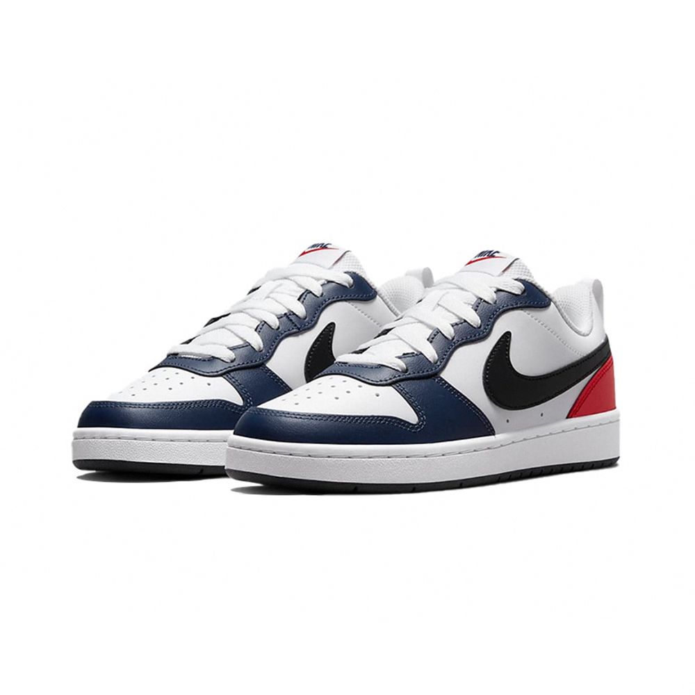 NIKE 耐吉  Court Borough Low 2 白藍紅 小Dunk DO7446-101