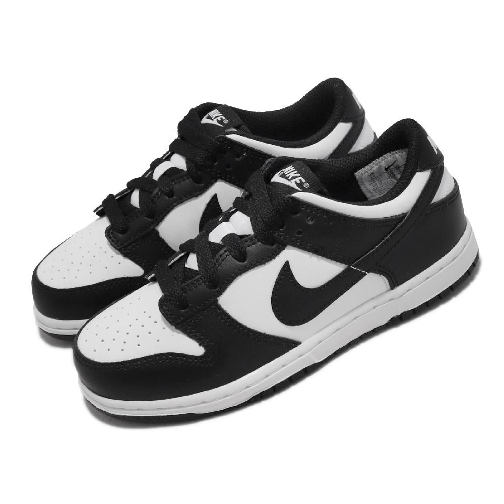 Nike 童鞋Dunk Low PS 中童黑白熊貓經典Panda 小朋友CW1588-100