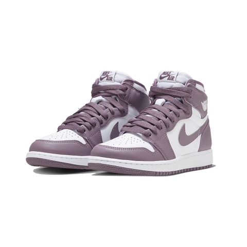 NIKE 耐吉 Air Jodan 1 OG Mauve 紫紅色 大童 FD1437-105