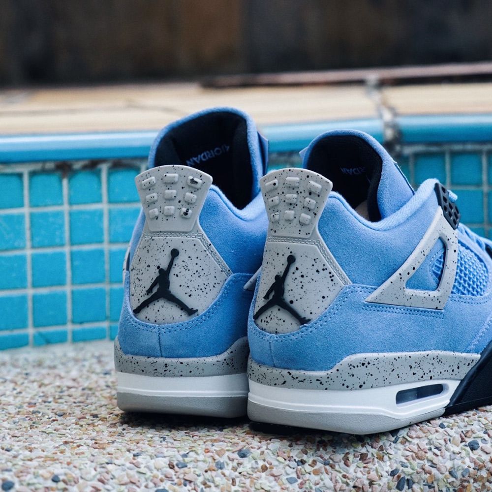 Air Jordan 4 Retro University Blue 大學藍408452-400 - PChome 24h購物