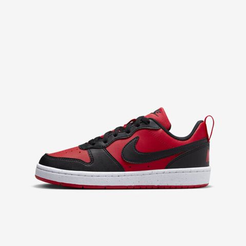 Nike Court Borough Low Recraft GS [DV5456-600] 大童 休閒鞋 經典 黑紅