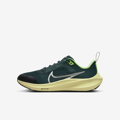 Nike Air Zoom Pegasus 40 GS [DX2498-301] 大童 慢跑鞋 運動 小飛馬 緩震 深綠