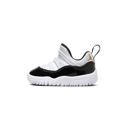 Nike Jordan 11 Retro 小童 黑白色 休閒 經典 AJ11 休閒鞋 BQ7102-170