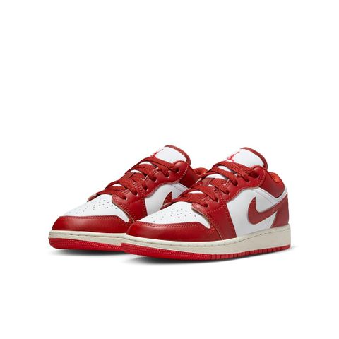 JORDAN 【NIKE 耐吉】Air  1 Low Bube red 勃根地酒紅 GS FJ3465-160