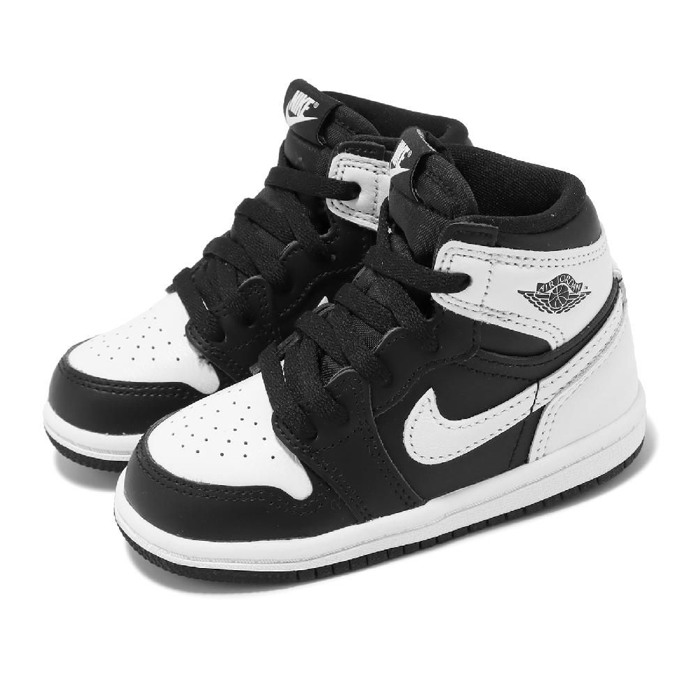 NIKE 耐吉   Jordan 1 Retro High OG TD 反轉熊貓 小童 學步鞋 喬丹 親子鞋 FD1413-010