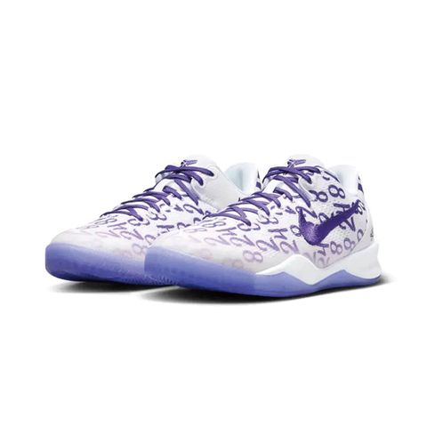 【NIKE 耐吉】Nike Kobe 8 Protro Court Purple 白紫 GS 大童 FN0266-101