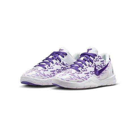 【NIKE 耐吉】Nike Kobe 8 Protro Court Purple 白紫 PS 中童 FN0267-101
