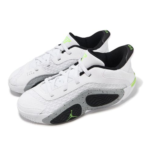 Nike 耐吉 童鞋 Jordan Tatum 2 PS Legacy 中童 白 黑 綠 兒童籃球鞋 小朋友 FJ6460-100