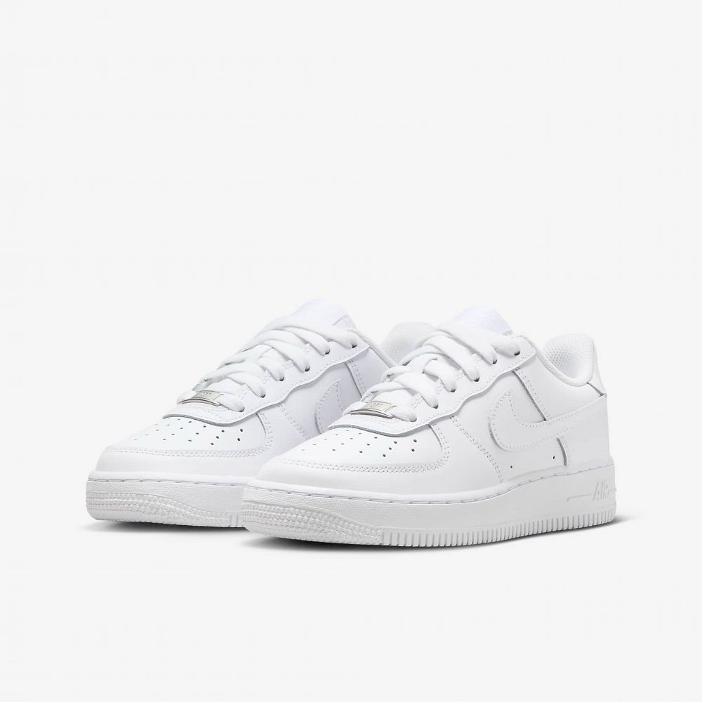 NIKE 耐吉  休閒鞋 AF1 AIR FORCE 1 LE GS 全白 百搭 穿搭 女 大童 運動鞋 FV5951-111