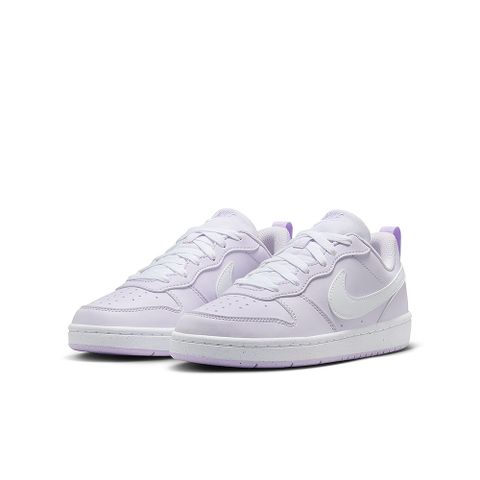 NIKE 耐吉 COURT BOROUGH LOW RECRAFT GS 馬卡龍紫 休閒鞋 女鞋 大童 運動 DV5456-500