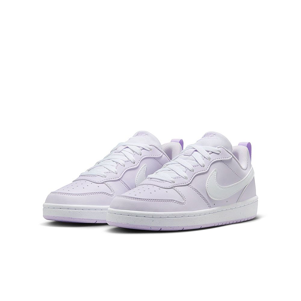 NIKE 耐吉  COURT BOROUGH LOW RECRAFT GS 馬卡龍紫 休閒鞋 女鞋 大童 運動 DV5456-500