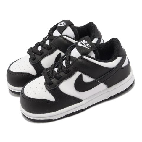 Nike 耐吉 童鞋 Dunk Low TDE 小童 熊貓 黑 白 學步鞋 親子鞋 經典款 CW1589-100
