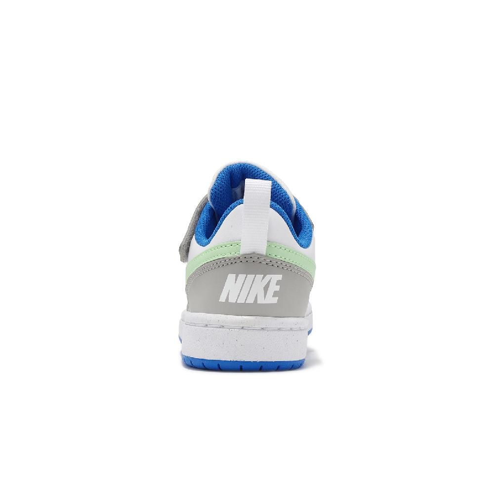 NIKE 耐吉 休閒鞋 Court Borough Low Recraft PS 中童 灰 藍 小朋友 皮革 DV5457-005