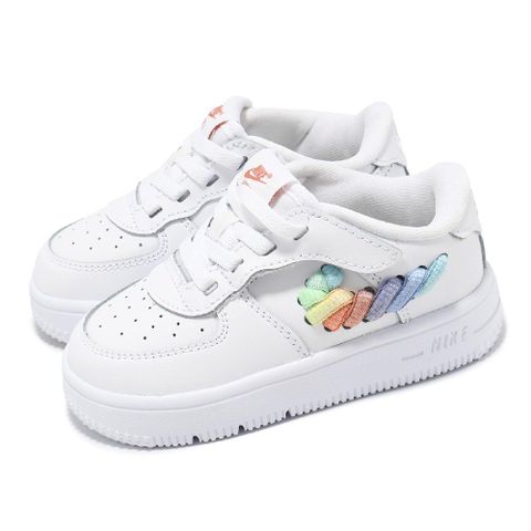 NIKE 耐吉 童鞋 Force 1 Low Easyon LV8 1 TD 小童 白 AF1 小朋友 運動鞋 休閒鞋 FN4891-100