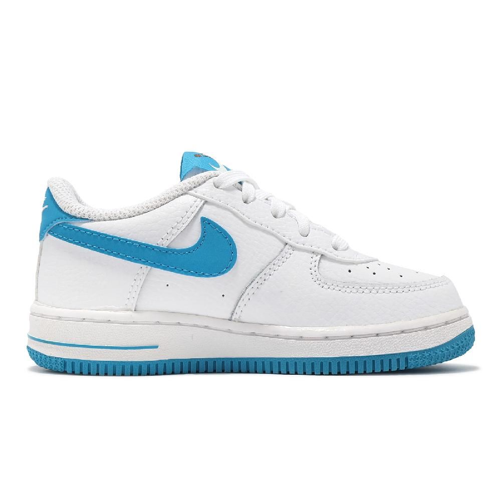 NIKE 耐吉   童鞋 Force 1 TD 小童 白 藍 學步鞋 寶寶鞋 Hare Space Jam DM3356-100