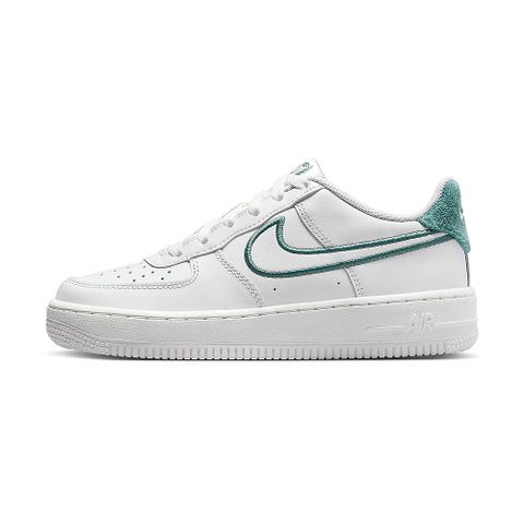 NIKE 耐吉 Air Force 1 LV8 3 GS 大童 白綠 AF1 運動 休閒 休閒鞋 FZ2008-100