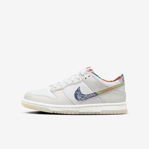 NIKE 耐吉 Dunk Low GS [FN8913-141] 大童 休閒鞋 運動 經典 低筒 流行 穿搭 舒適 灰白 彩