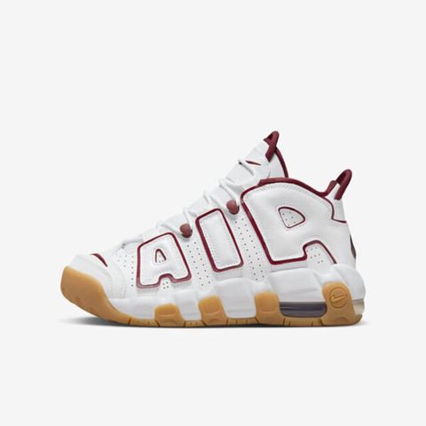 NIKE 耐吉 Air More Uptempo GS [FJ2846-100] 大童 休閒鞋 運動 大AIR 氣墊 白紅