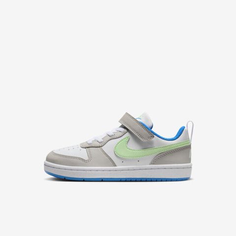 NIKE 耐吉 Court Borough Low Recraft PS [DV5457-005] 中童 休閒鞋 經典 白灰綠