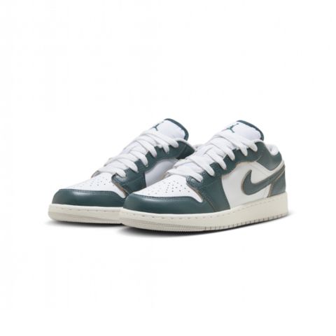 NIKE 耐吉 Air Jordan 1 Low SE 奶油綠 GS 休閒鞋 大童鞋 FQ8041-300