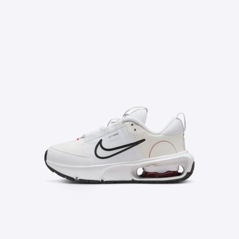 NIKE 耐吉 Air Max Intrlk PS [DC9289-100] 中童 休閒鞋 運動 慢跑 氣墊 絨布 白黑