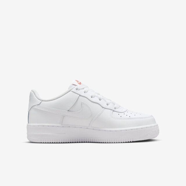 NIKE 耐吉  Air Force 1 Lv8 1 GS FQ4948-100 大童 休閒鞋 經典 彩虹編織 穿搭 白彩