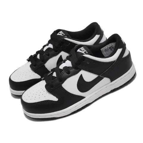 NIKE 耐吉 童鞋 Dunk Low PS 中童 黑 白 熊貓 經典 Panda 小朋友 CW1588-100