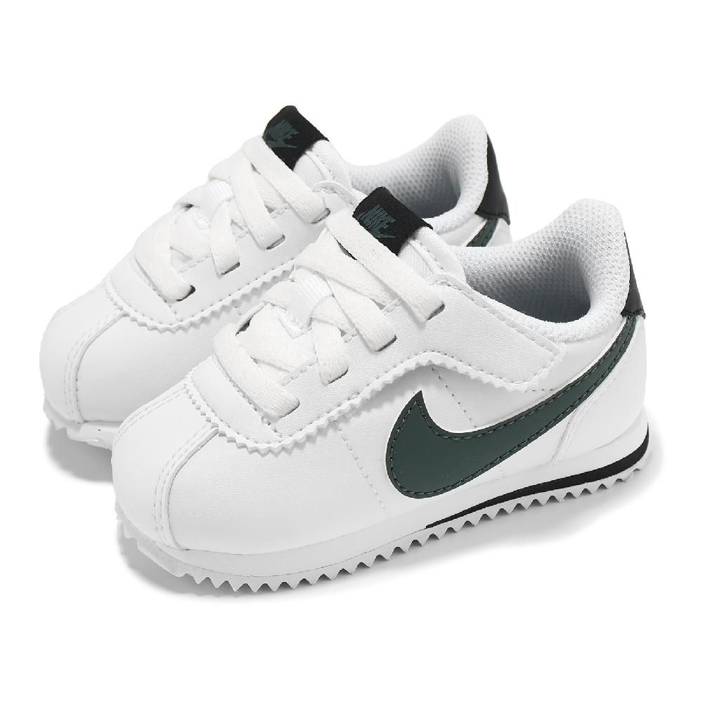 NIKE 耐吉   休閒鞋 Cortez Easyon TD 小童 白 綠 魔鬼氈 小朋友 嬰兒鞋 學步鞋 DM0952-106