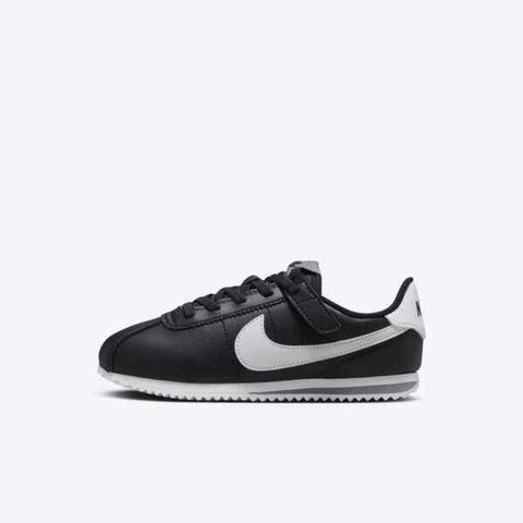 NIKE 耐吉 Kids Cortez Easyon PSV DM0951-001 小童 休閒鞋 經典 復古 阿甘鞋 黑白