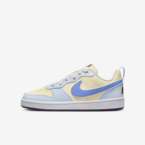 NIKE 耐吉 Court Borough Low Recraft GS FV8120-141 大童 休閒鞋 經典 米 藍