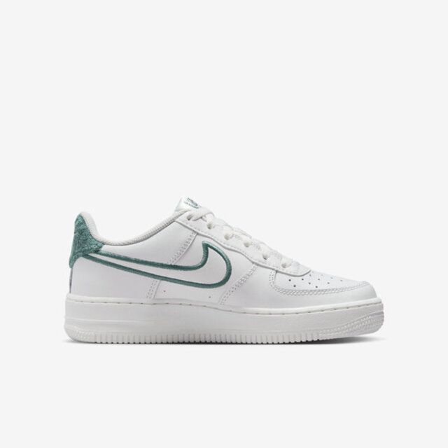 NIKE 耐吉  Air Force 1 Lv8 3 GS FZ2008-100 大童 休閒鞋 運動 經典 復古 白 湖水綠