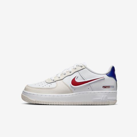 NIKE 耐吉 Air Force 1 Lv8 GS HF5744-146 大童 休閒鞋 運動 經典 鴛鴦 米白 紅藍