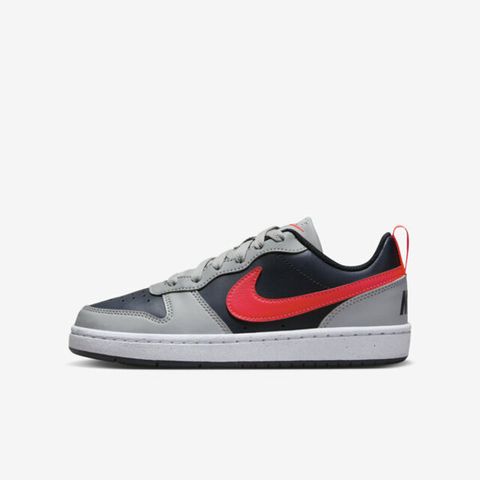 NIKE 耐吉 Court Borough Low Recraft GS DV5456-003 大童 休閒鞋 經典 灰 紅