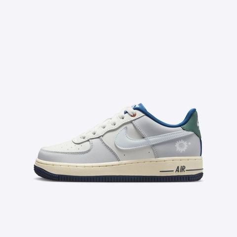 NIKE 耐吉 Air Force 1 Lv8 GS HM3721-111 大童 休閒鞋 運動 經典 紫外線變色 灰白