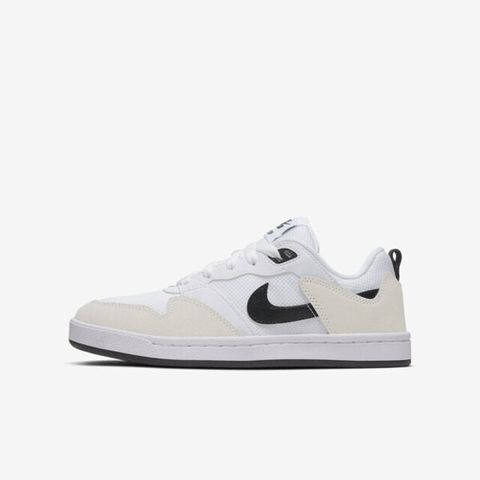 NIKE 耐吉 SB Alleyoop White GS [CJ0883-100] 大童 滑板鞋 運動 休閒 復古 緩震 白