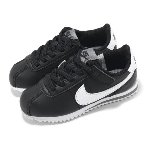 NIKE 耐吉 阿甘鞋 Cortez Easyon PS 中童 黑白 皮革 小朋友 易穿脫 運動鞋 DM0951-001