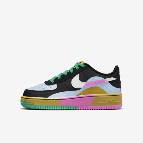 NIKE 耐吉 Air Force 1 Lv8 2 GS [FJ3288-001] 大童 休閒鞋 運動 經典 反光 多色