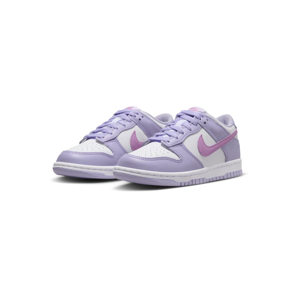 NIKE 耐吉 Nike Dunk Low GS 史黛拉 紫粉 休閒鞋 大童鞋 HQ1185-161