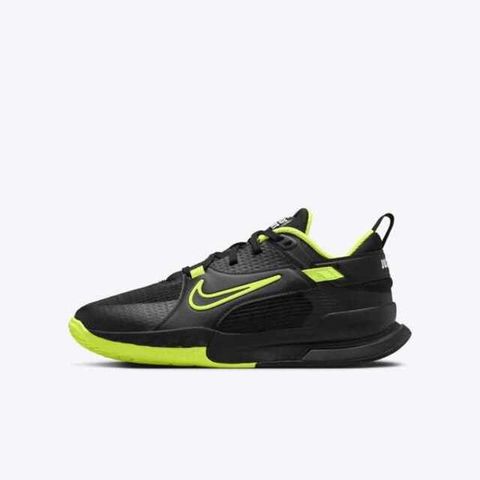 NIKE 耐吉 Kids Crosscourt GS FN2231-001 大童 籃球鞋 運動 訓練 室內 緩震 黑綠