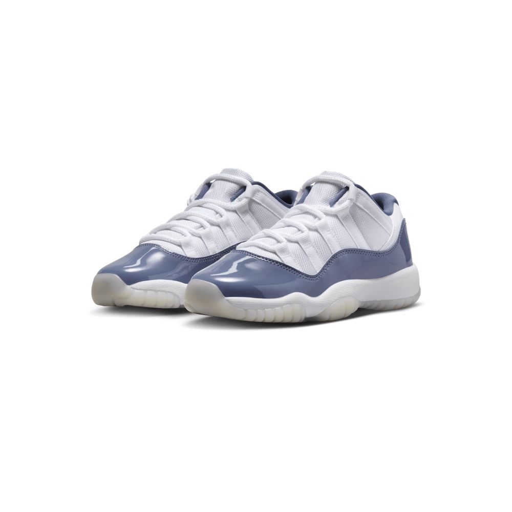 NIKE 耐吉 Air Jordan 11 Low Diffused Blue 漆皮 擴散藍 GS AJ11 休閒鞋 大童鞋 FV5121-104