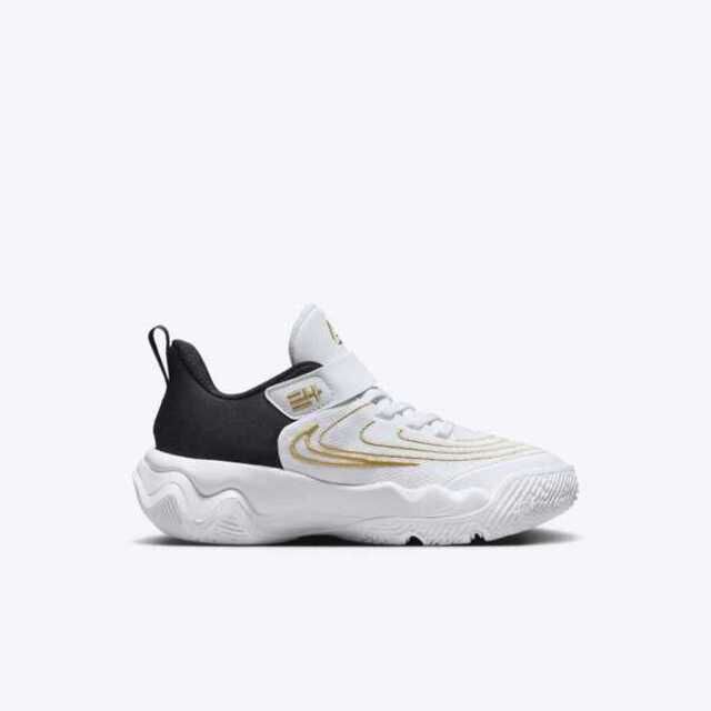 NIKE 耐吉 Nike Giannis Immortality 4 PS [FZ6733-100] 中童 籃球鞋 運動 字母哥 白黑金