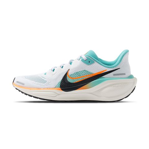 NIKE 耐吉 Nike Air Zoom Pegasus 41 大童 白綠 透氣 運動 緩震 休閒 慢跑鞋 HM3724-101