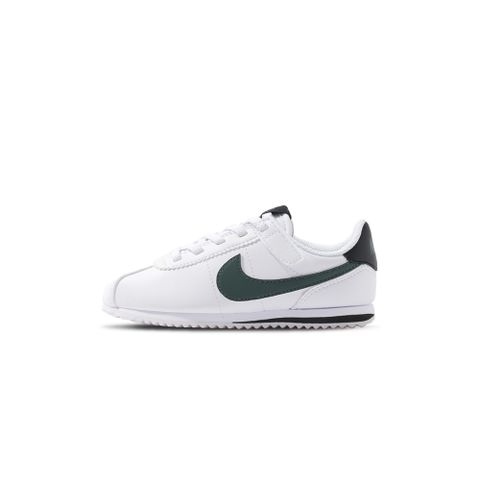 NIKE 耐吉 Nike Kids Cortez EasyOn 小童 白黑 阿甘鞋 運動 魔鬼氈 彈性 休閒鞋 DM0951-106