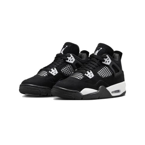 NIKE 耐吉 Air Jordan 4 Retro White Thunder 白雷神 GS 休閒鞋 大童鞋 FQ8213-001