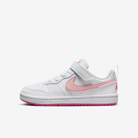 NIKE 耐吉 Nike Court Borough Low Recraft PS [DV5457-111] 中童 休閒鞋 經典 白粉