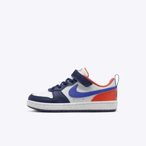 NIKE 耐吉 Nike Court Borough Low Recraft PS [DV5457-401] 中童 休閒鞋 經典 深藍