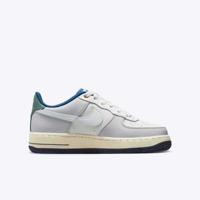 NIKE 耐吉 Nike Air Force 1 Lv8 GS [HM3721-111] 大童 休閒鞋 運動 經典 紫外線變色 灰白