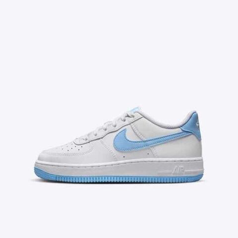 NIKE 耐吉 Nike Air Force 1 Lv8 [FV5948-107] 大童 休閒鞋 運動 經典 AF1 低筒 白 水藍